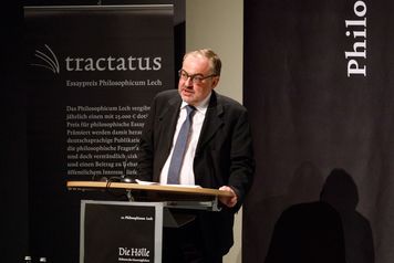 22. Philosophicum Lech 2018 - Preisverleihung des Tractatus an Thomas Bauer 22. Philosophicum Lech 2018 - Preisverleihung des Tractatus an Thomas Bauer