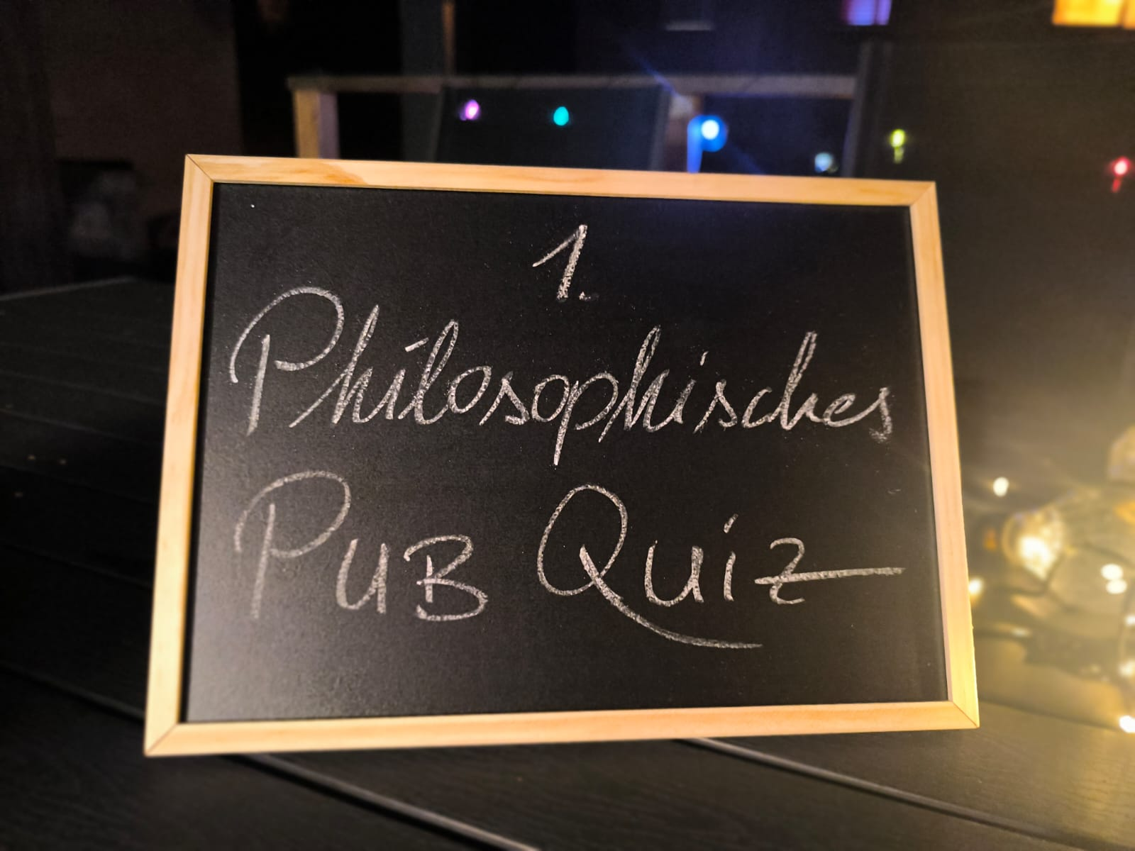 1. Philosophisches Pub Quiz ©Verein Philosophicum Lech 1. Philosophisches Pub Quiz ©Verein Philosophicum Lech